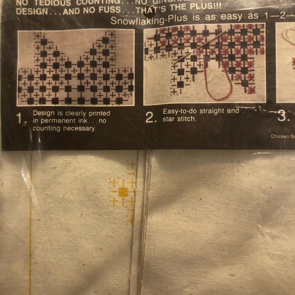 Vintage 1983 Paragon Needlecraft 14” Pillow Embroidery Kit with Lace Ruffle NOS - Picture 12 of 15